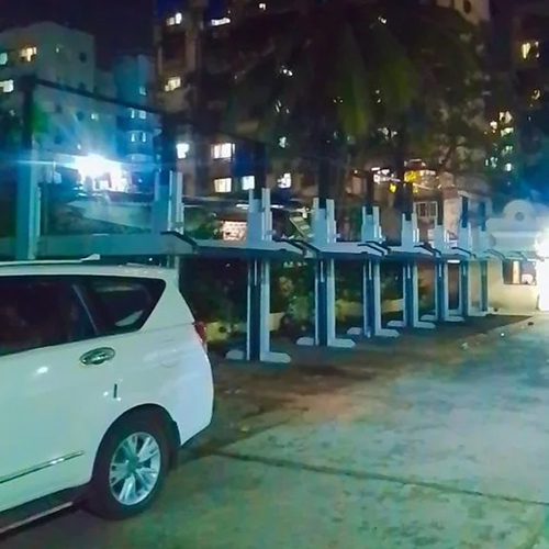 द्वि ध्रुवीय स्टैकर कार पार्किंग सिस्टम