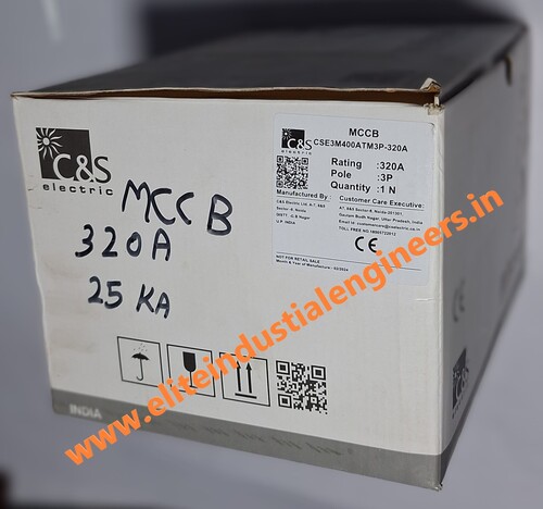 C&S MCCB 320A 3POL के लिए उत्पाद विवरण