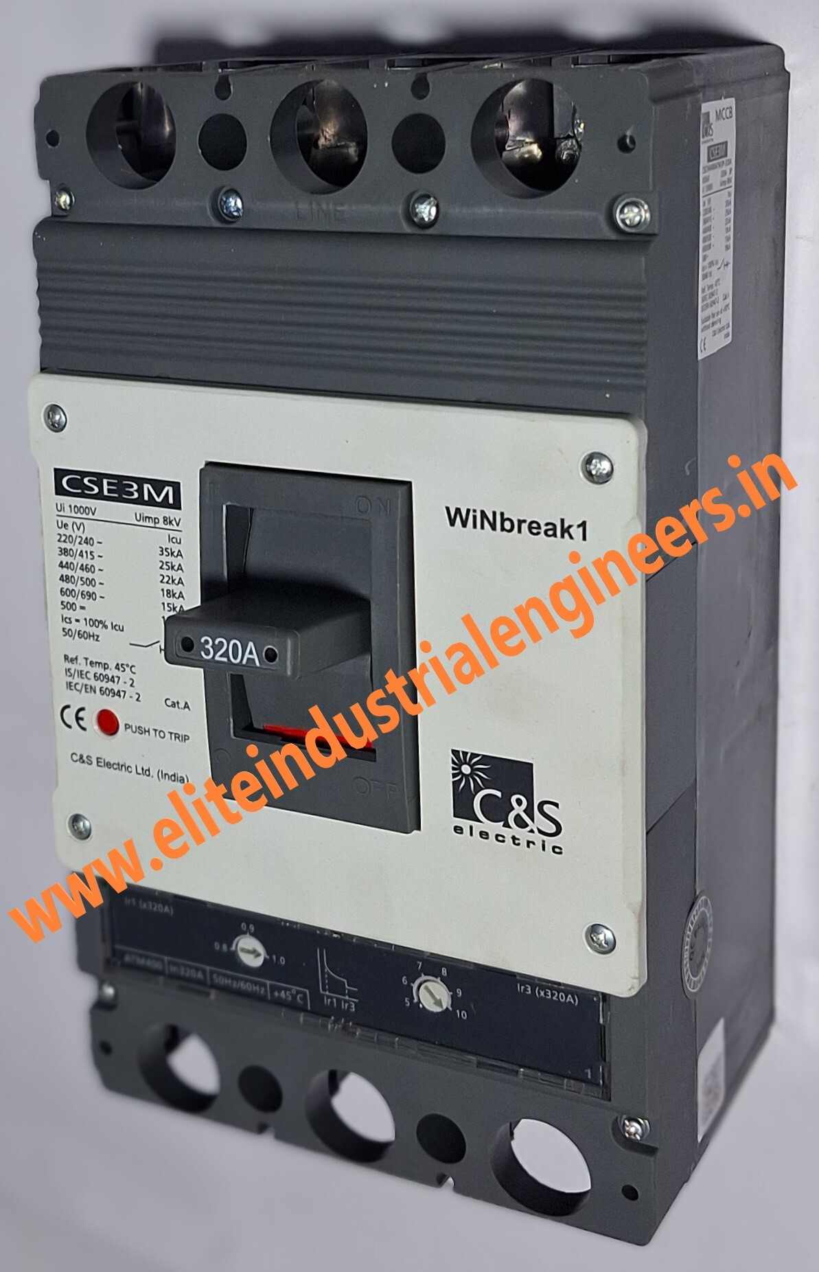 C&s Mccb 320a 3pole - Automation Grade: No