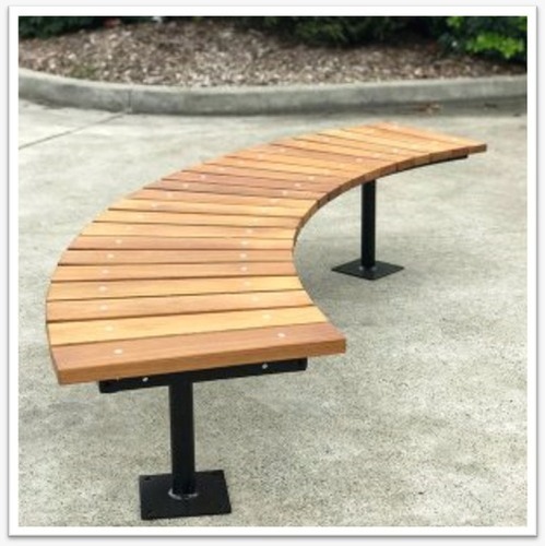 Round Bench - Application: Garden