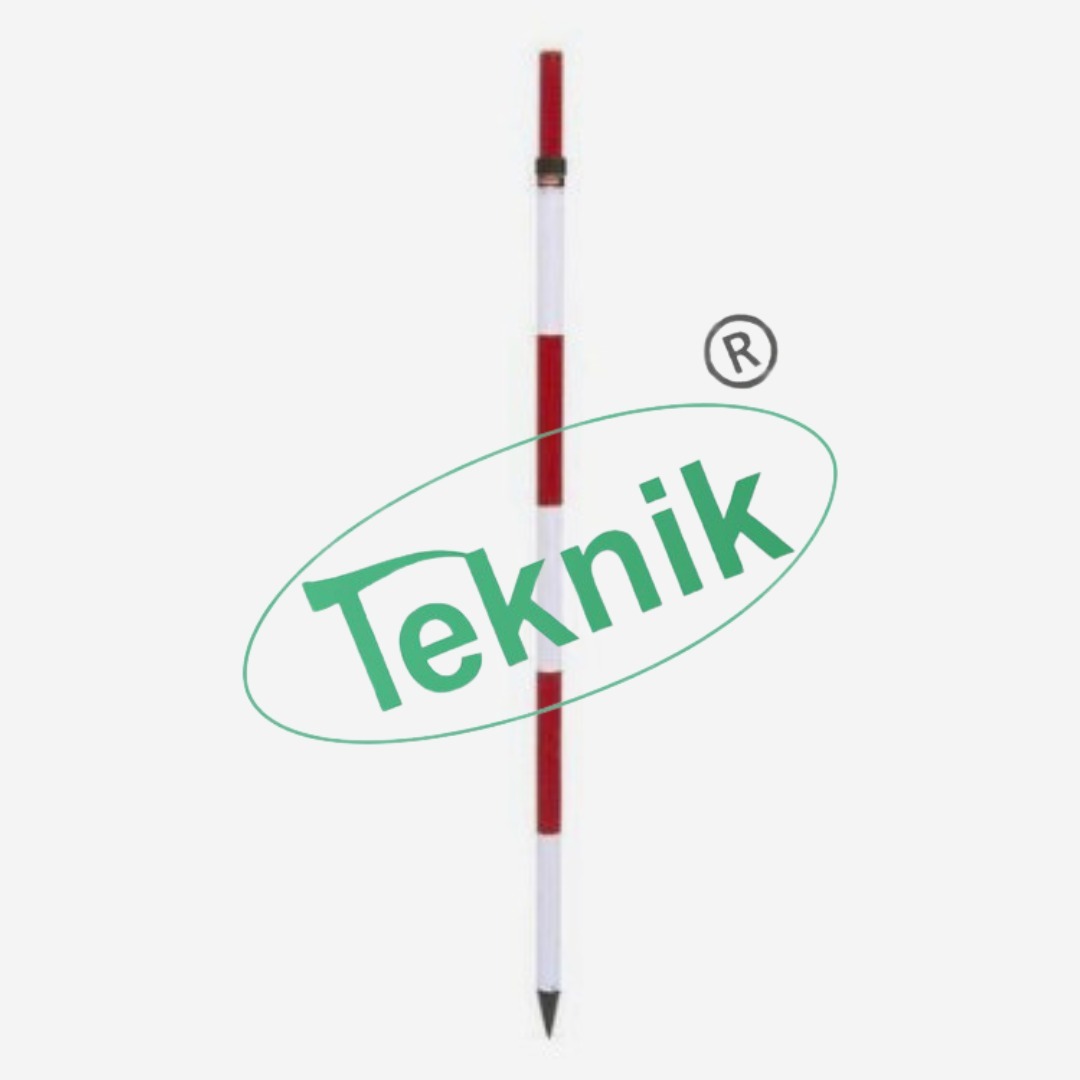 Range Pole - Aluminum, 2m Length, 30mm Diameter | Application: Civil Engineering Lab Equipments, Designed For Precision Measurements