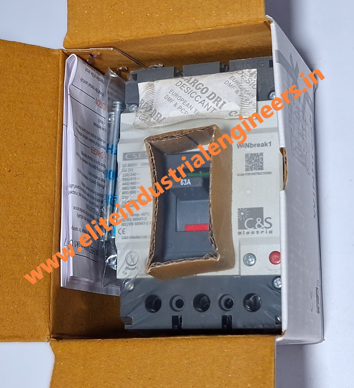 C&s Mccb 63a 3pole - Mccb Type 63a, 3-pole Design | Comprehensive Protection For Electrical Circuits
