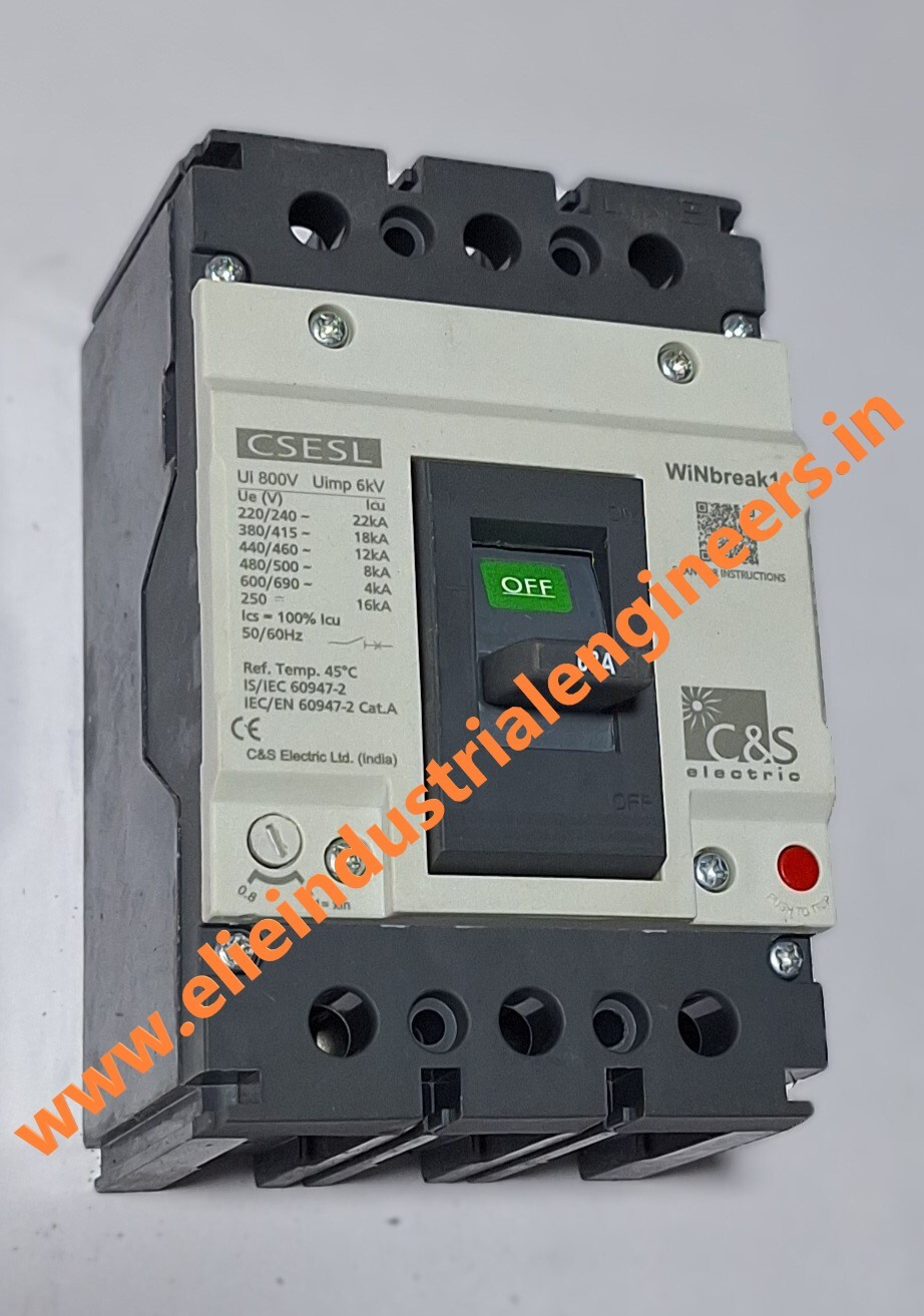 C&s Mccb 63a 3pole - Mccb Type 63a, 3-pole Design | Comprehensive Protection For Electrical Circuits