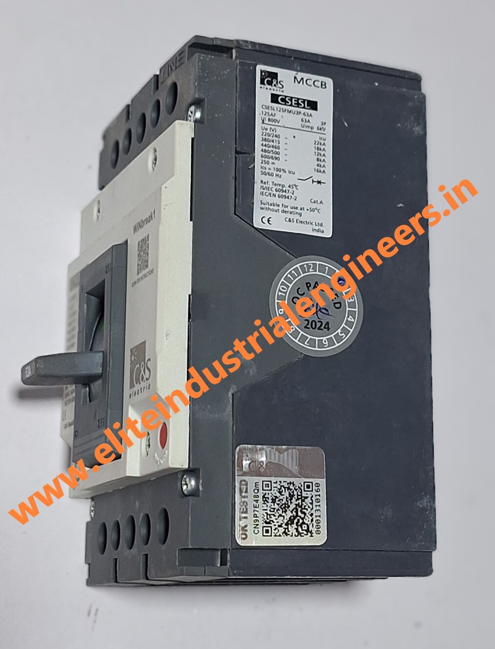 C&s Mccb 63a 3pole - Mccb Type 63a, 3-pole Design | Comprehensive Protection For Electrical Circuits