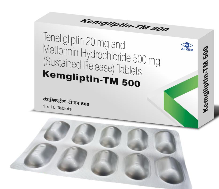 Teneligliptin 20 Mg And Metformin Hydrochloride 1000mg (Sustained Release) Tablets - Drug Type: General Medicines