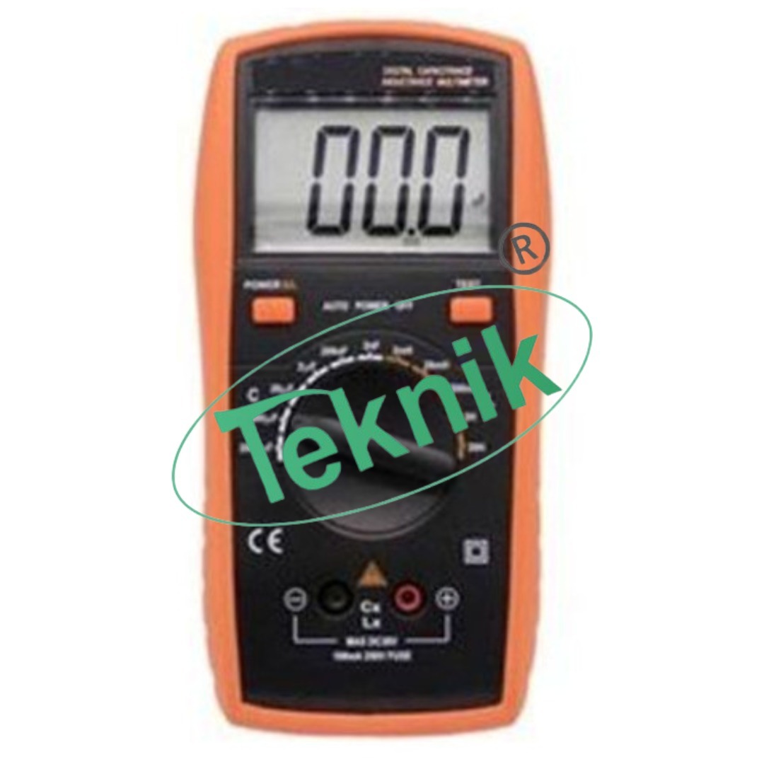 Rlcv Meter (Digital) - Precision Measurement 10m-10m Resistance & 10mf-1000pf Inductance | Lcd Display, Data Hold, Auto Power Off, Overload Protection