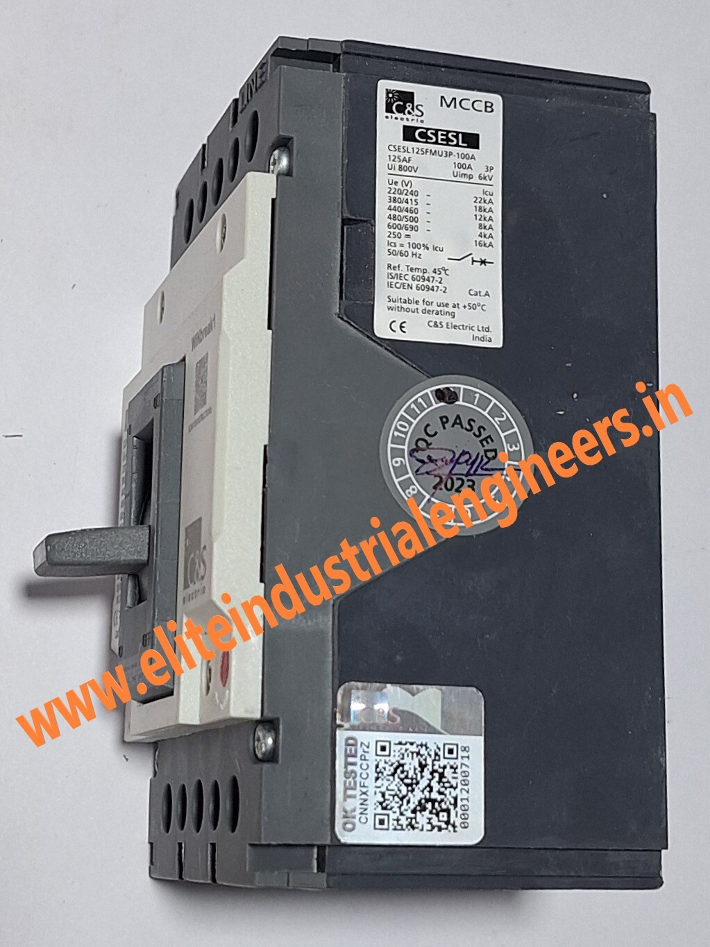 C&s Mccb 100a 3pole