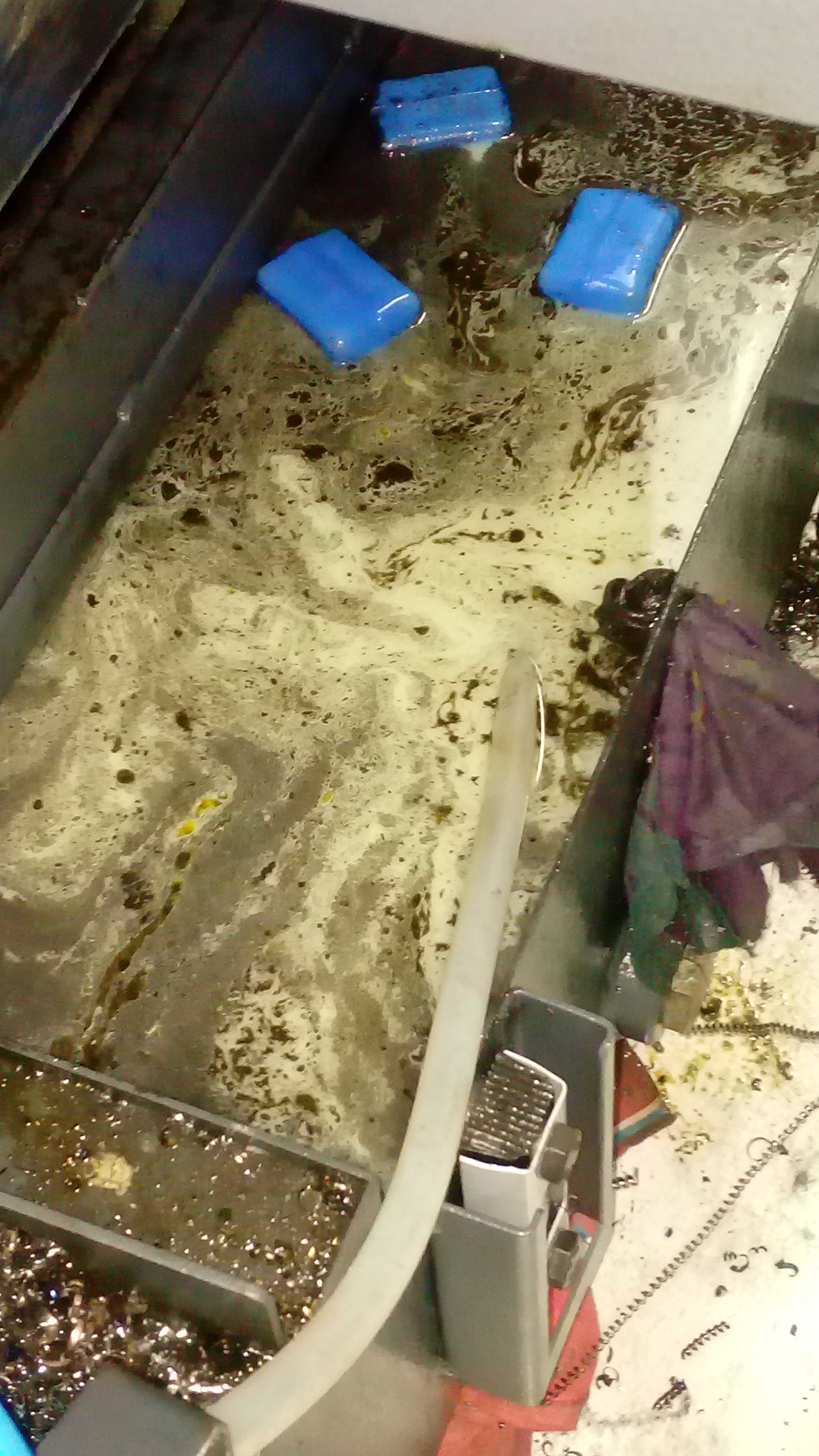 Sump Cleaner - Color: White And Blue