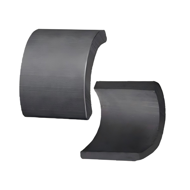 Ceramic Permannet Magnets Sintered Ferrite Arc Magnet - Application: Dc Motor