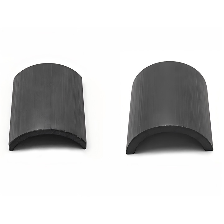 Ceramic Permannet Magnets Sintered Ferrite Arc Magnet - Application: Dc Motor