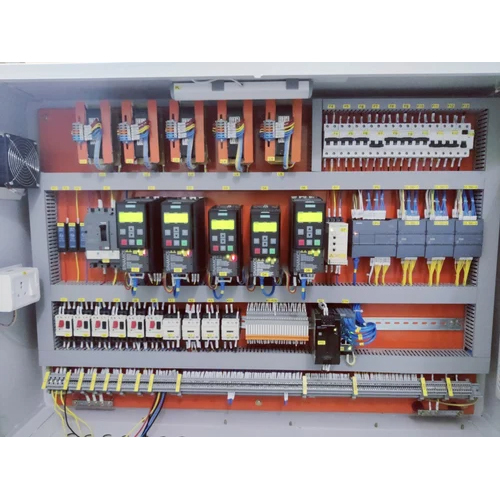 Three Phase Plc Control Panel - Base Material: Mild Steel