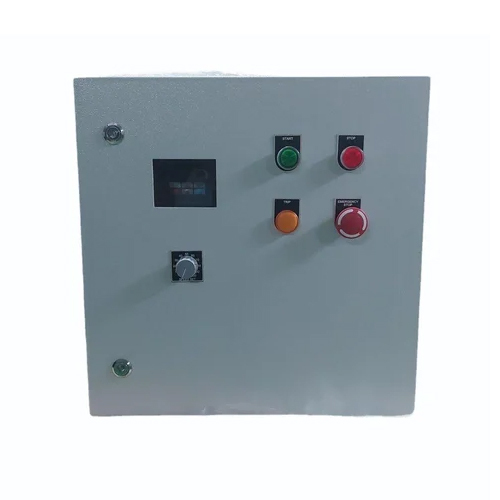 VFD Control Panel - Stainless Steel Cover, Mild Steel Base | 400-450 Volt Rated Voltage, 2-3 Way Switch, 1-Year Warranty, Rust-Resistant GI Galvanized Finish