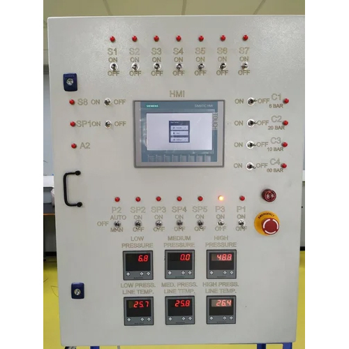 Engine Testing Control Panel - Base Material: Mild Steel