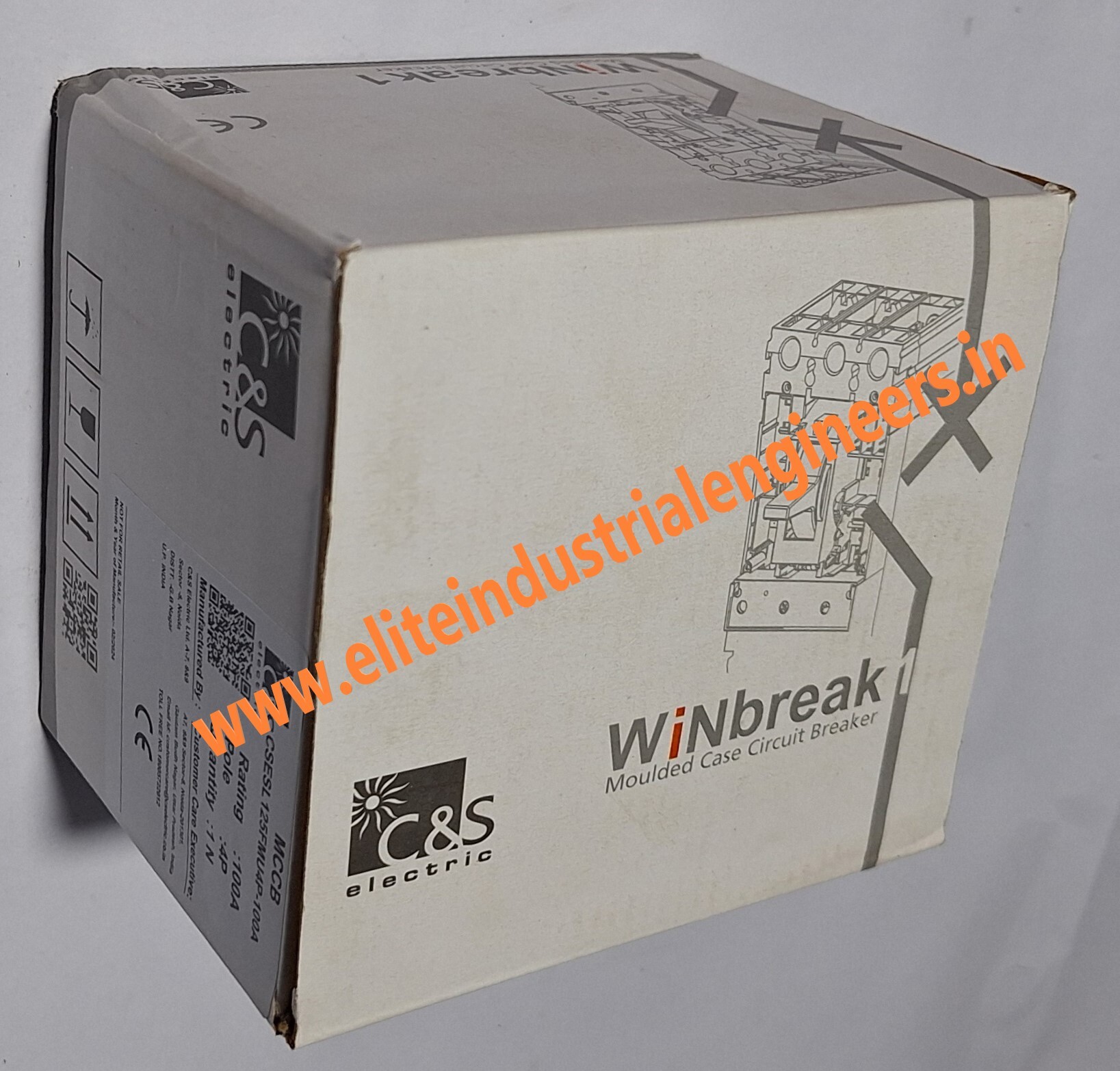 C&s Mccb 100a 4p0le