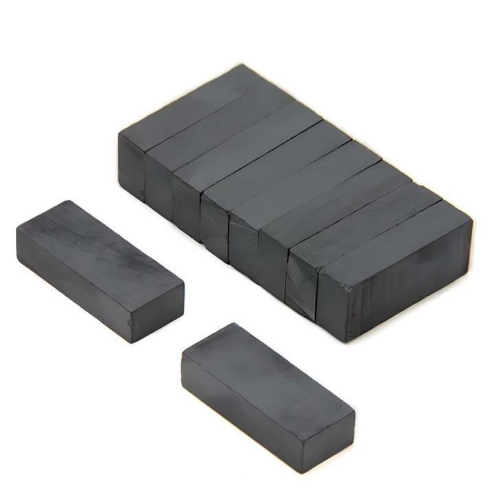 Rectangle Shape Ceramic Magnets Sintered Ferrite Block Magnet For Sales - Application: Dc Motor