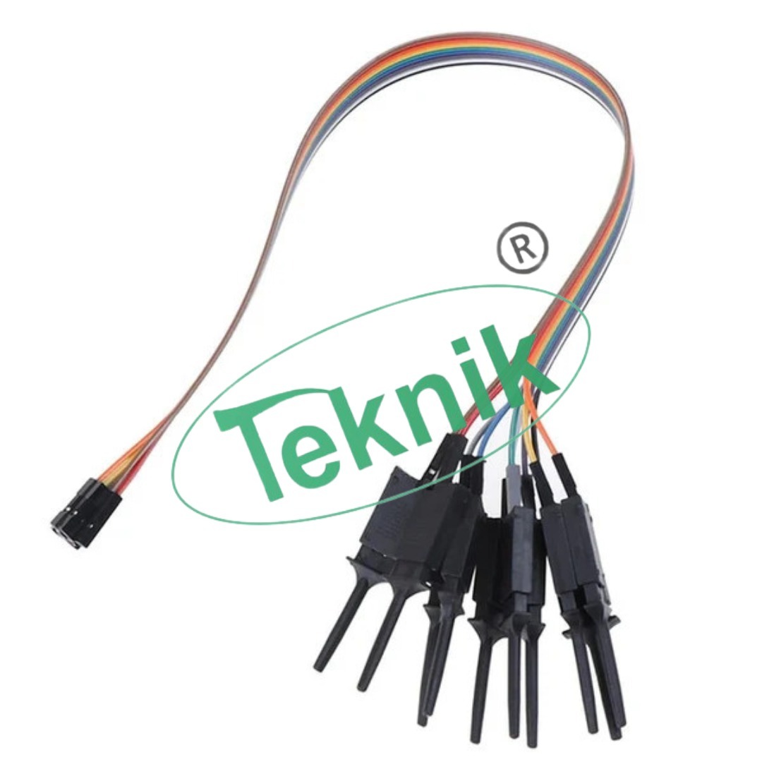 Logic Clip - High Precision 8/10/14/64-pin Ic Test Clips | Simplifies Dip Testing, Electrical Teaching Equipment Usage