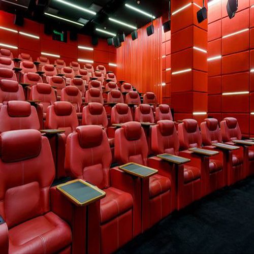 Auditorium Seating Chair - Color: Red