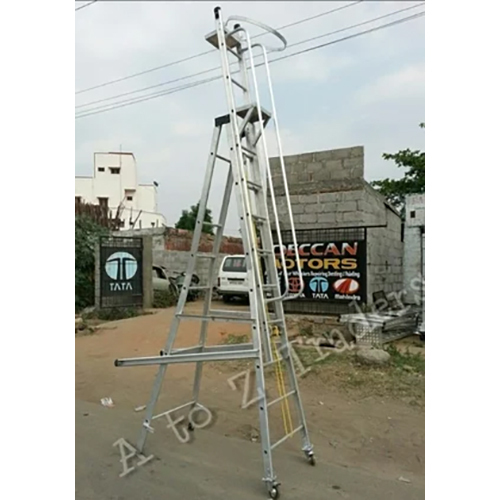 Self Support Extension Ladder With Wheels - Feature: Easy To Use
