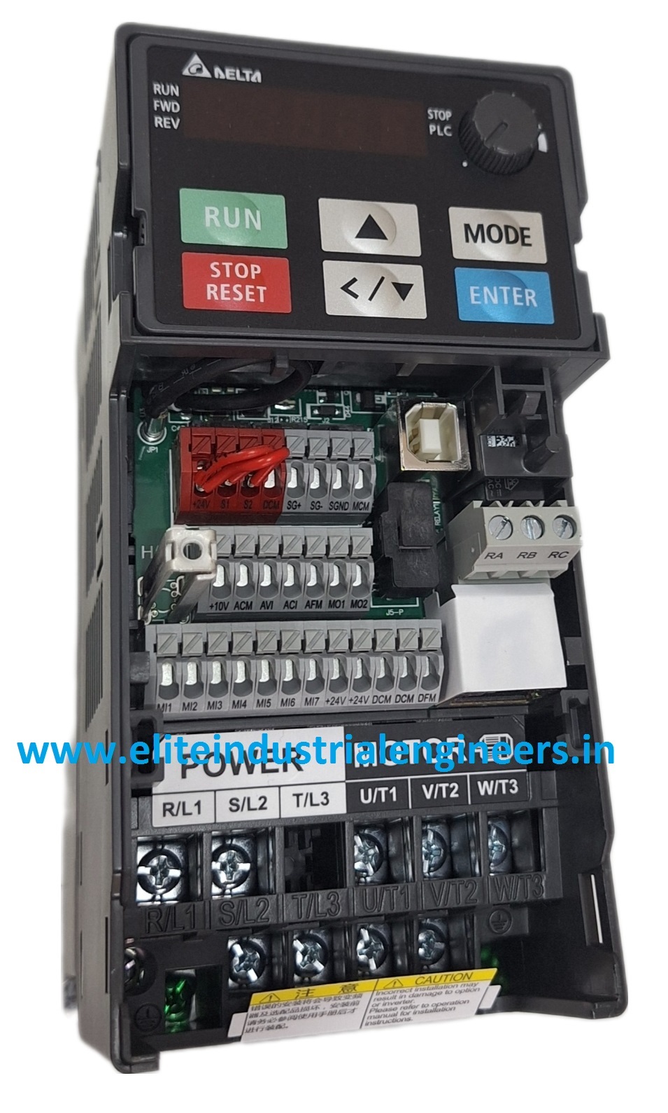 Delta Ac Motor Drive Ms-300 1hp Single Phase - Vfd4a8ms21ansaa | Efficient Single Phase Vfd For Versatile Motor Applications