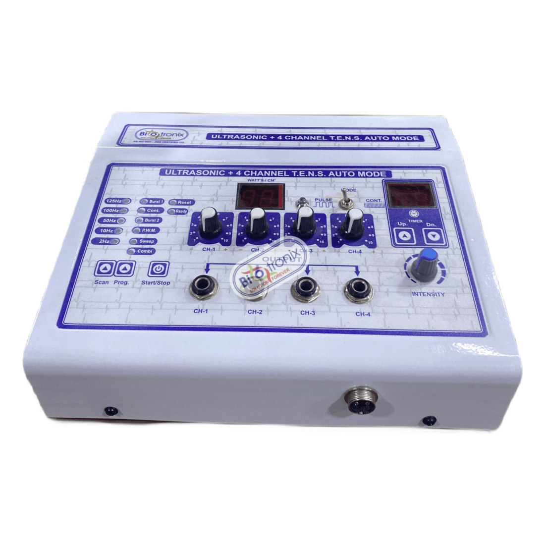 Combination Therapy Combi 2 In One Ust 1 Mhz Digital Display Tens 4 Ch Digital Auto Mode Metallic