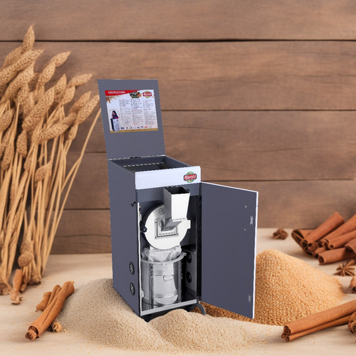 1 Hp 2 In 1 Domestic Flour Mill Machine - Feature: Lower Energy Consumption