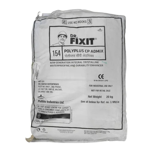 20 Kg Dr. Fixit 154 Polyplus Cp Admix - Grade: Industrial