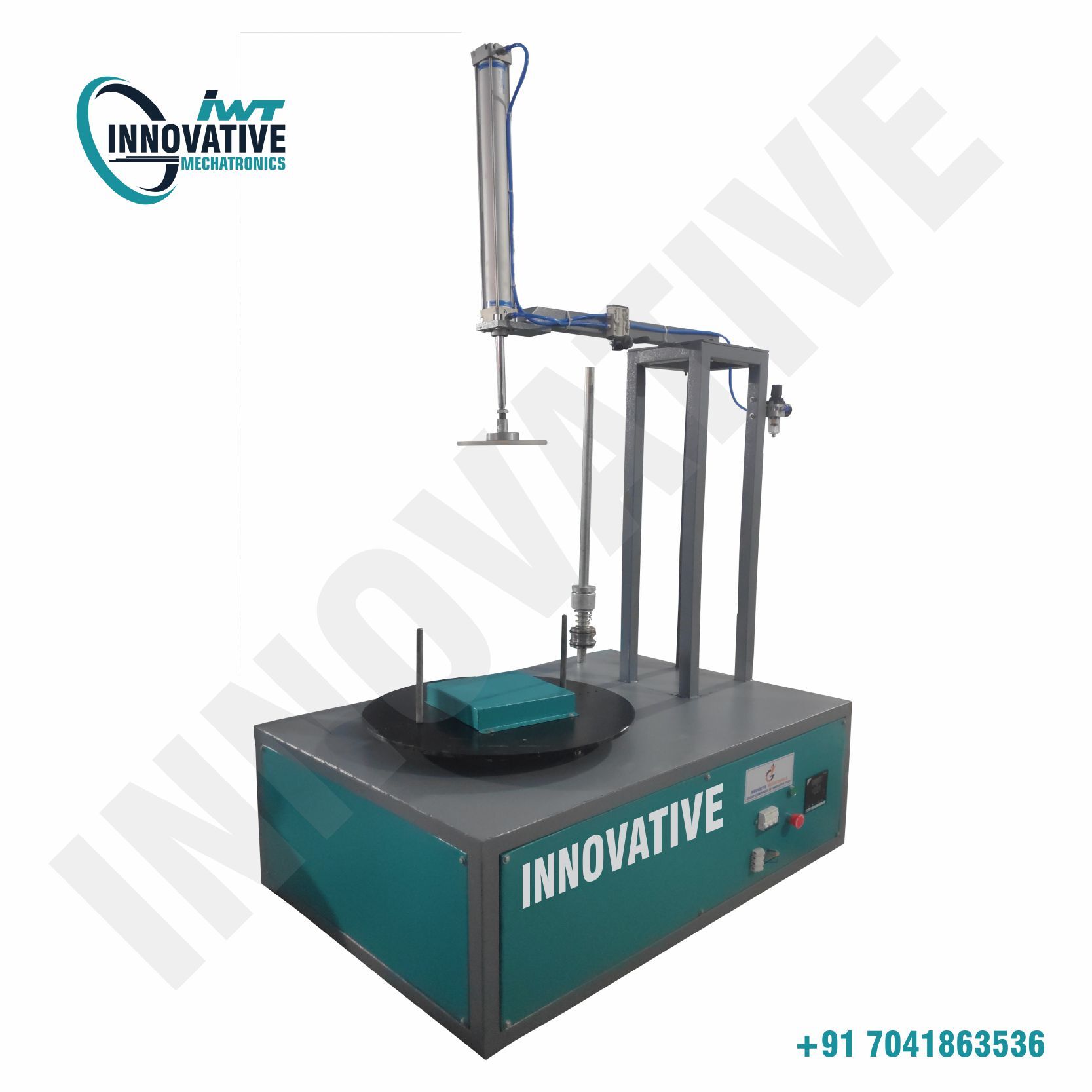 Automatic Carton Stretch Wrapping Machine - Ms Material, 100x100x100 Cm Dimensions | 3 Phase Power, Computerized Operation, Ideal For High-volume Packaging