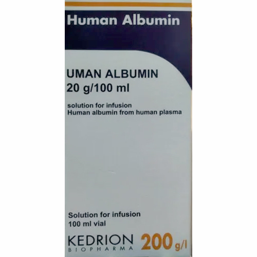 100Ml Human Albumin - Drug Type: Injection