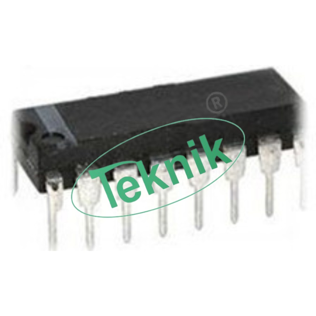 Hex D-flip Flop - 16 Pin Dip, 3.0v To 15v Wide Voltage Range, 1.0v Guaranteed Noise Margin, High Noise Immunity Of 0.45 Vcc, Low Power Ttl Compatibility, Ideal For Engineering Educational Equipment, Sleek Black Design