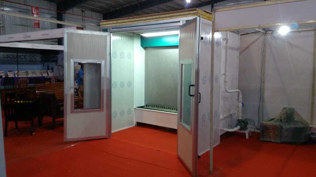 Paint Booth - Color: Silver