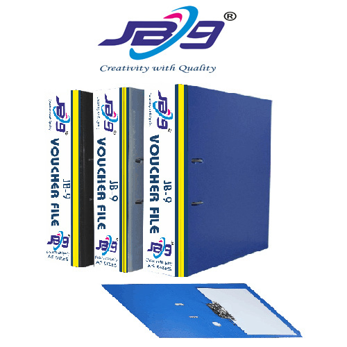Jb9 A5 Ring Binder Voucher File - Durable Plastic, Various Sizes Available | Plain Rectangular Design For Document Organization