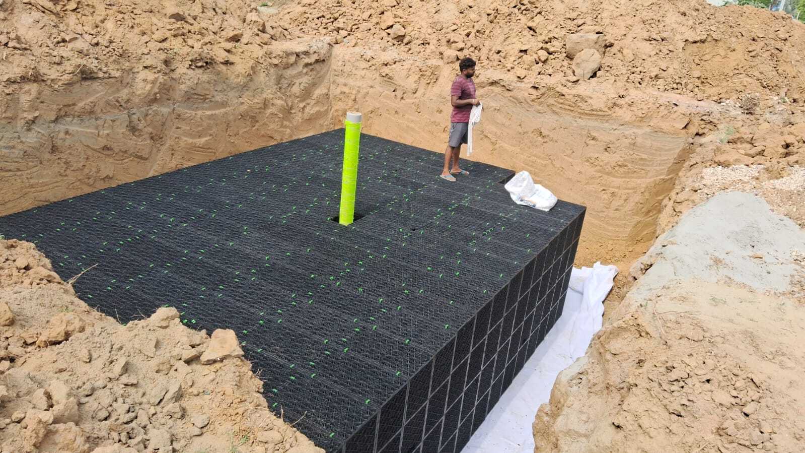 Polymer-based Rainwater Harvesting Tank