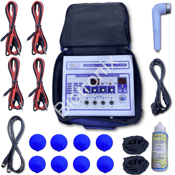 Combination Physiotherapy Equipment Combi Ust 1 Mhz And Tens 4 Ch, 4- Channel, Analogue ( Manual )