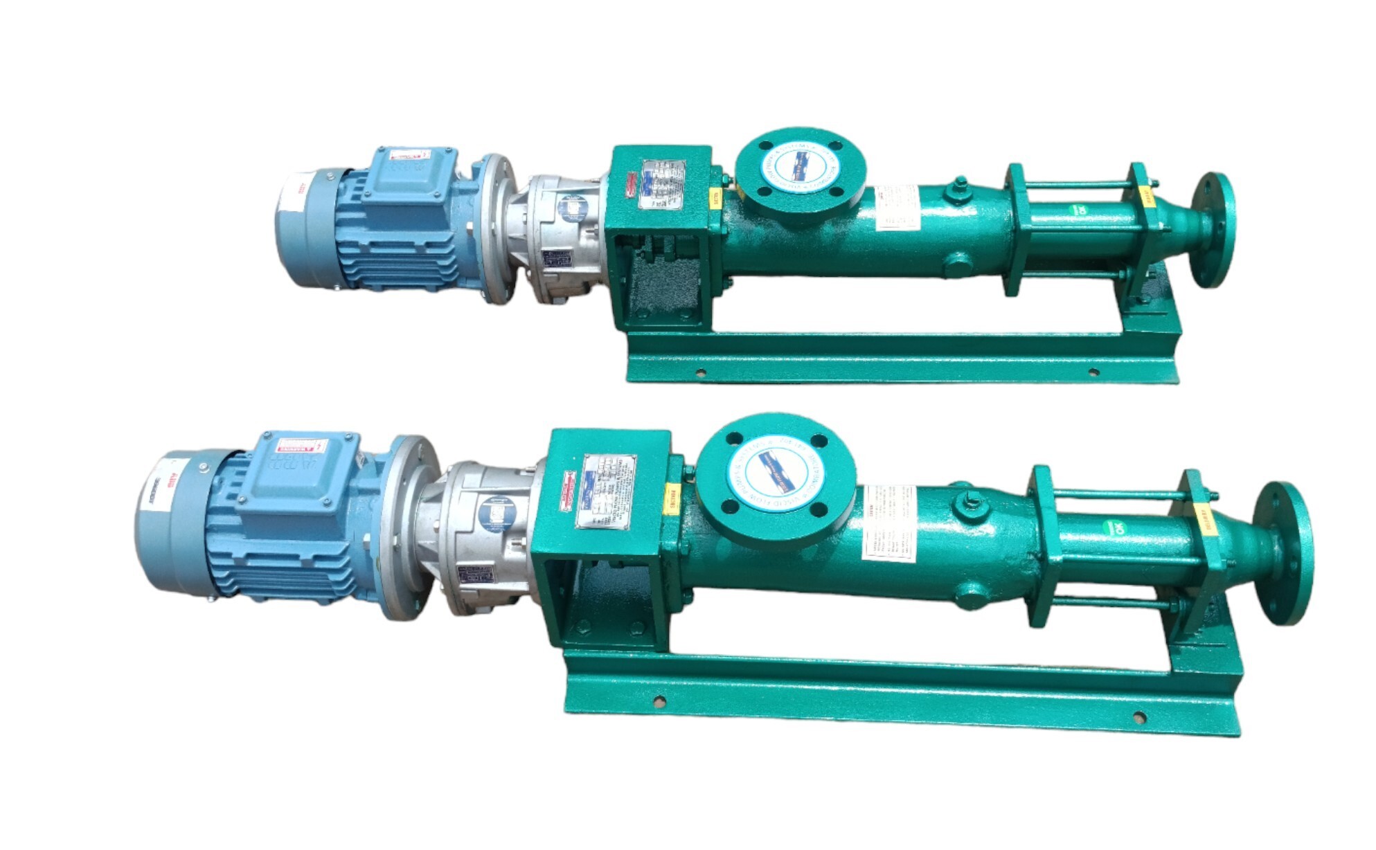 Eccentric Progressive Cavity Pump - Closed Couple Model - Color: Green