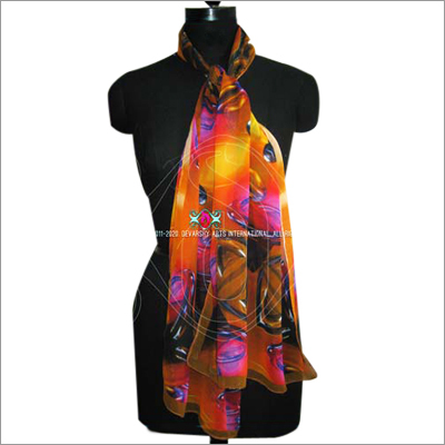 डिजिटली प्रिंटेड सिर का scarves