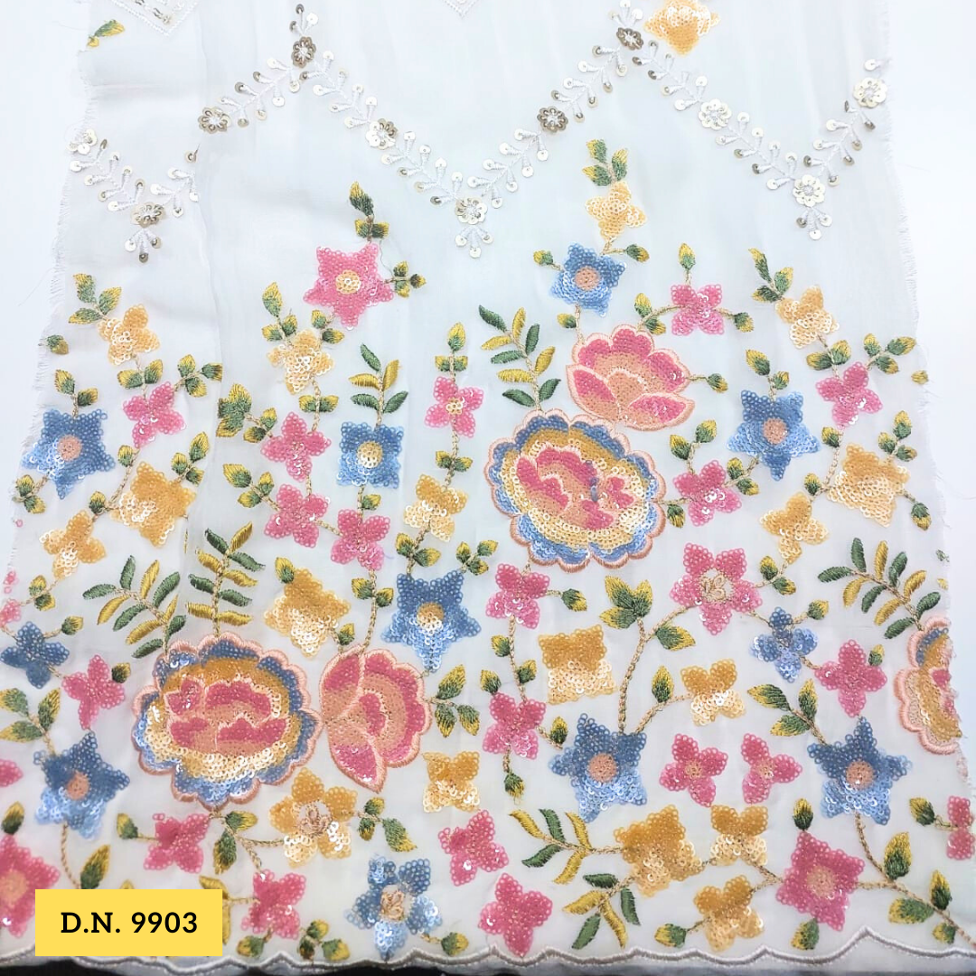 Georgette Sequin Fabric