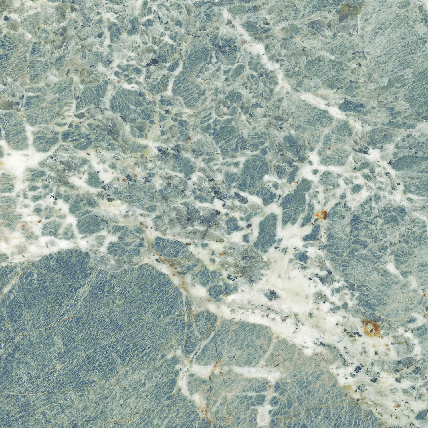 Porcelain Floor Tiles Crayon Mint - Color: Greens