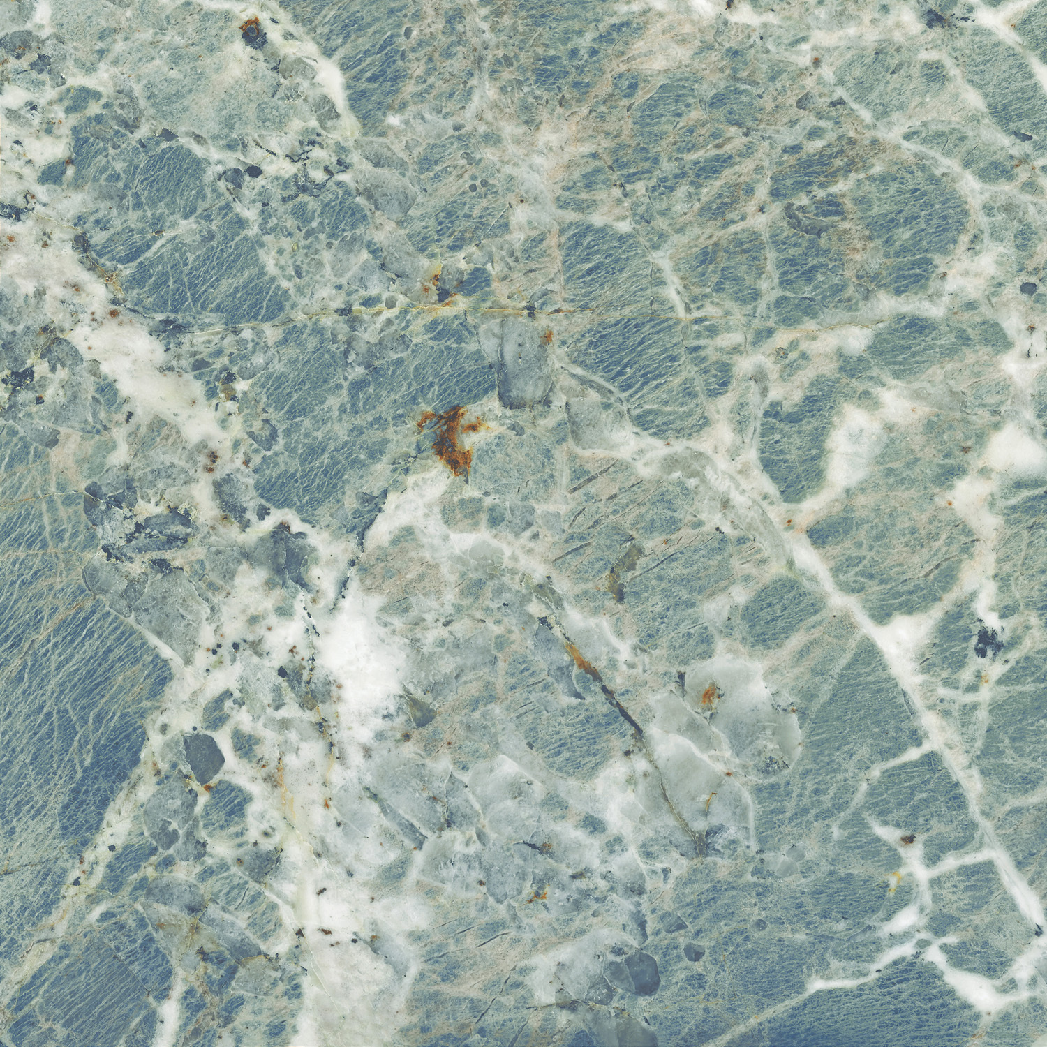 Porcelain Floor Tiles Crayon Mint - Color: Greens