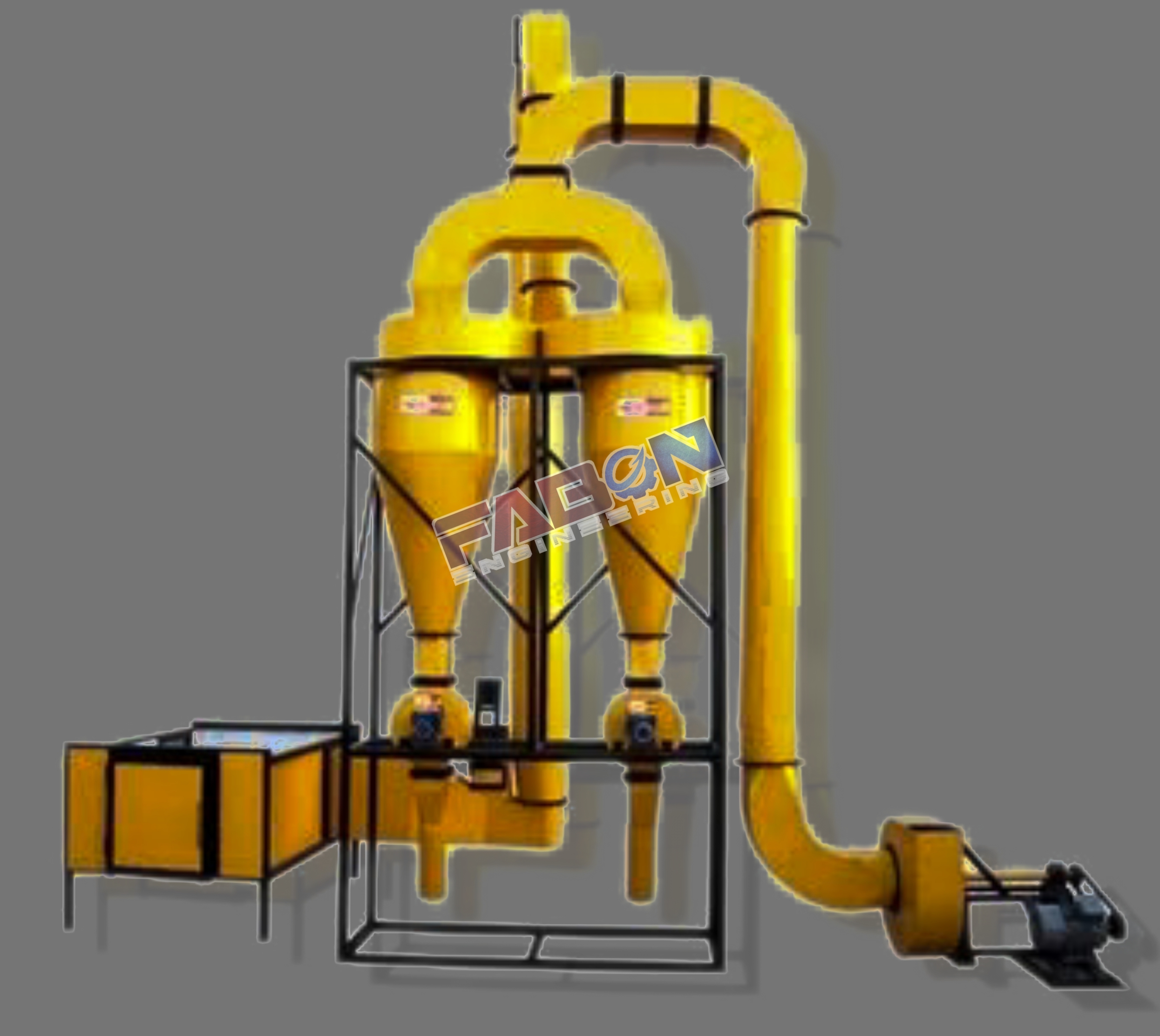 Sawdust Dryer - 500-600 Kg Hour | Industrial Use, Stainless Steel Material, Durable Yellow Design, Extended Warranty