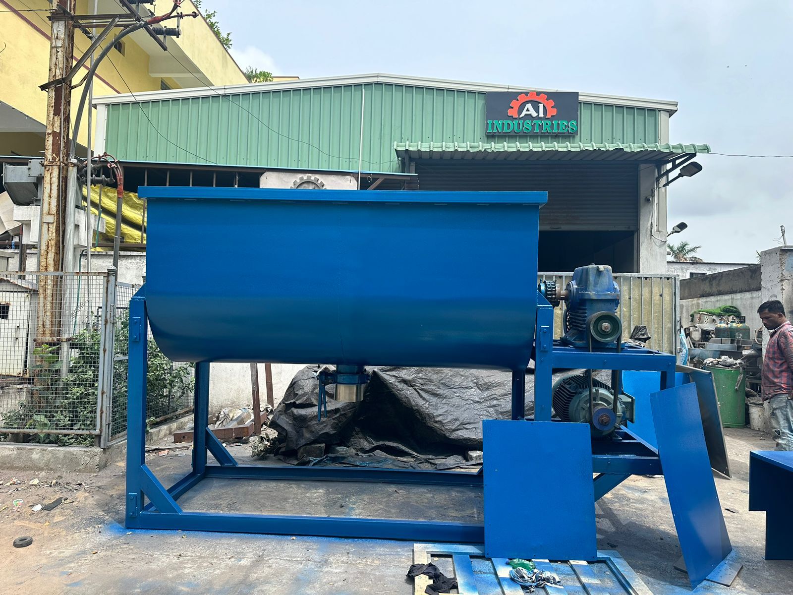 Ribbon Blender - Capacity: 10-10000kg Kg/hr