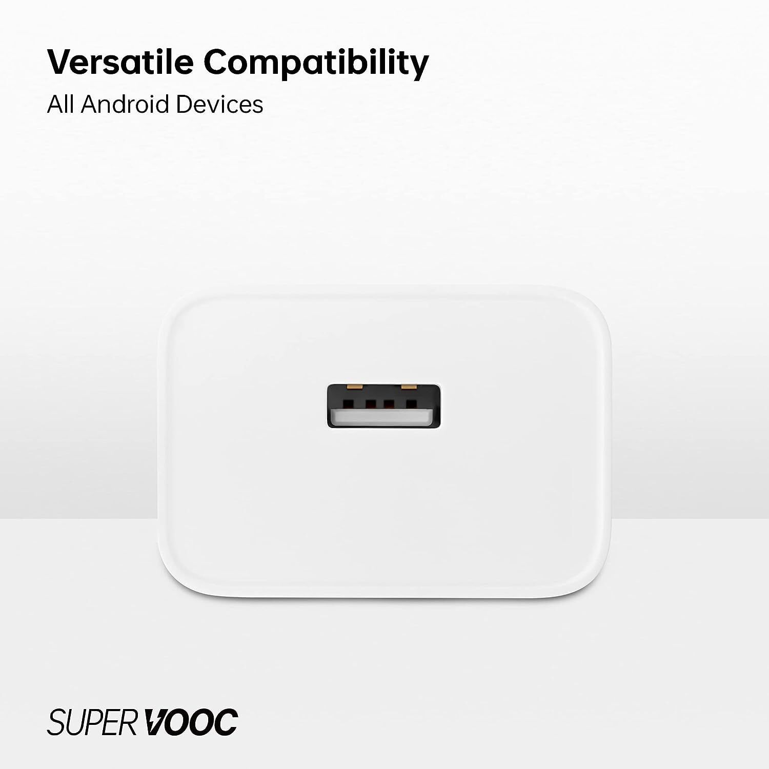 33w Supervooc Single Port Usb Fast Charger, Wall Charger Adapter
