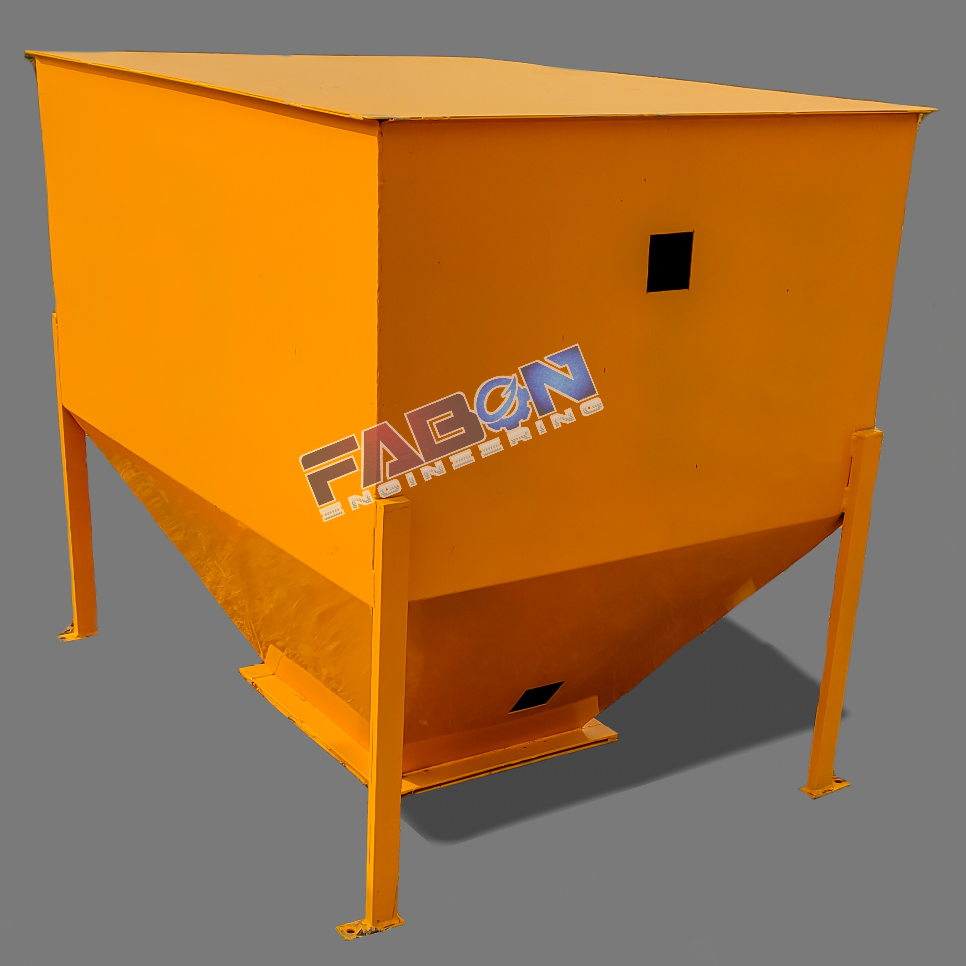 Feed Mixing Machine 1000 Kg Hour - Color: Yellow