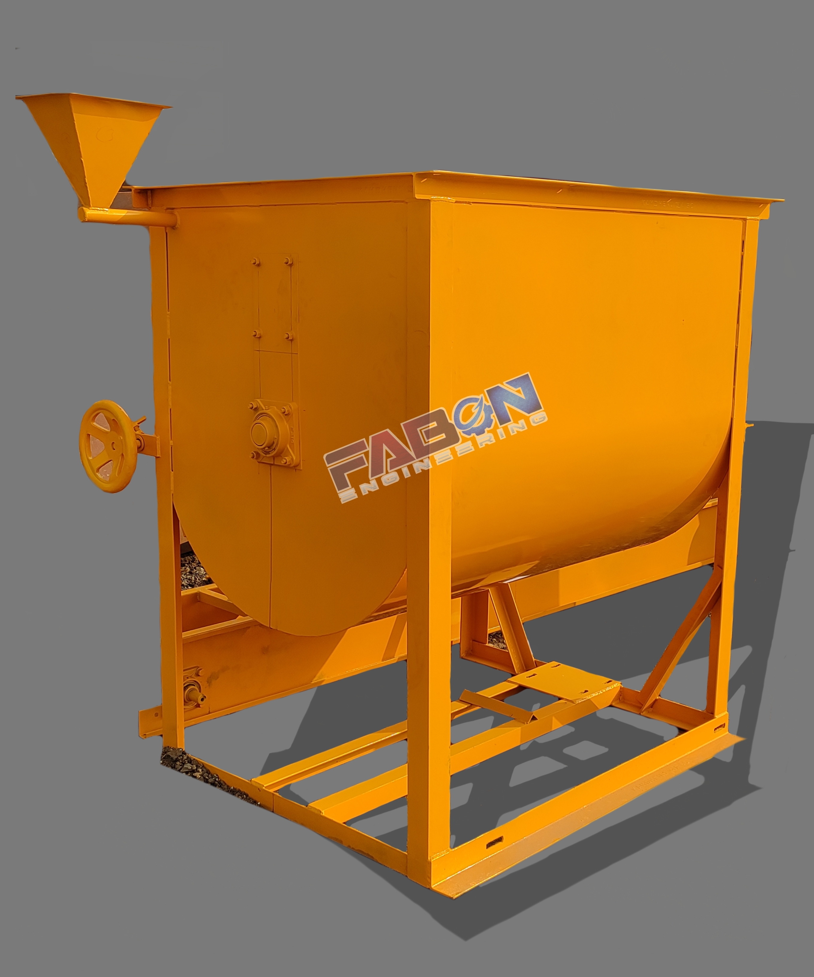 Feed Mixing Machine 1000 Kg Hour - Color: Yellow