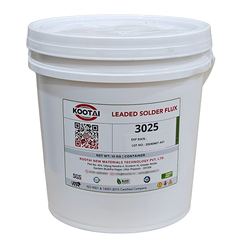 3025 Leaded Solder Flux - Color: Colourless