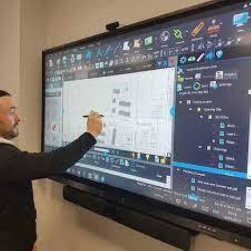 Cp Plus Interactive Flat Panel - Application: Retail