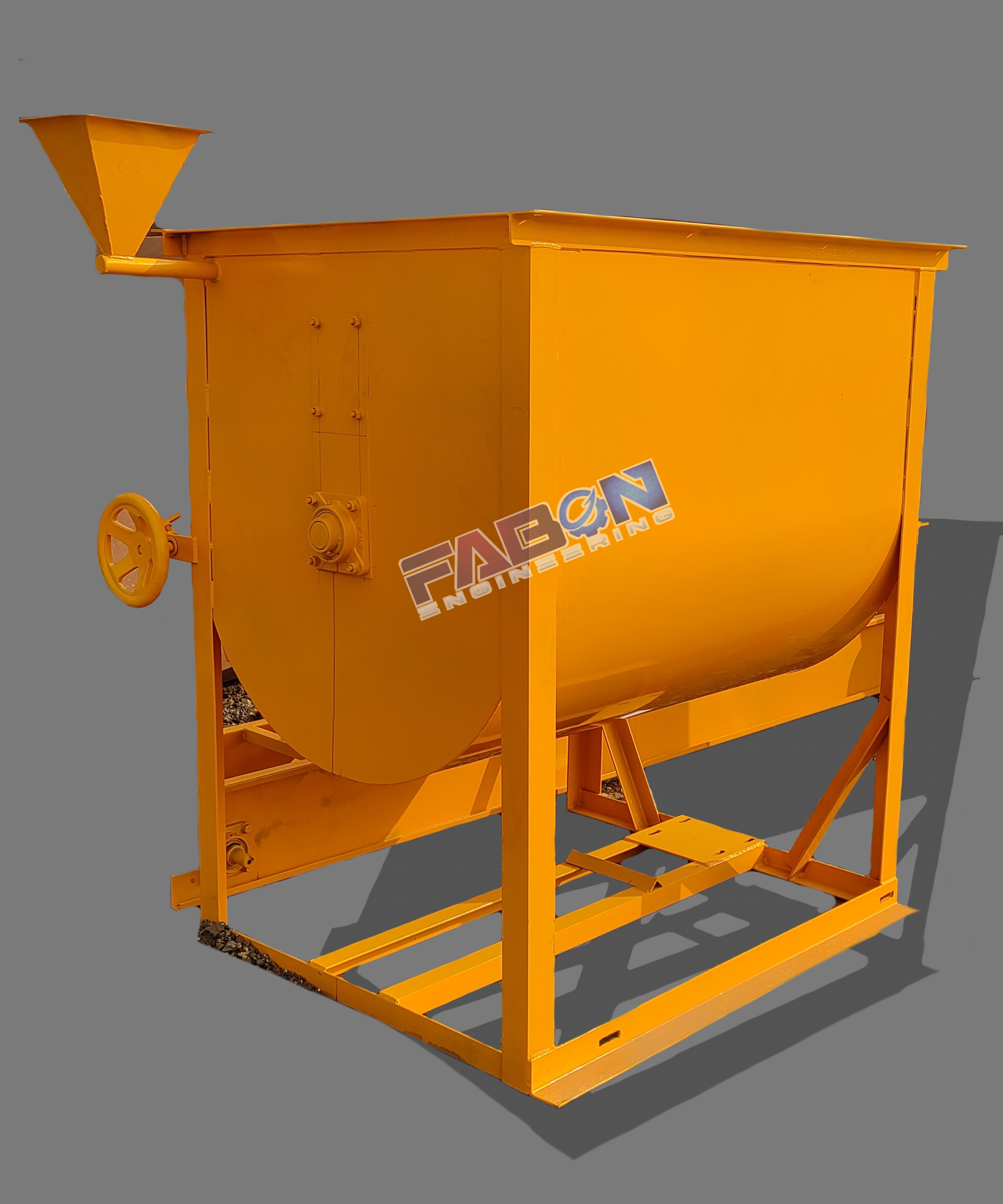 Feed Mixing Machine 500-600 Kg Hour - Color: Yellow