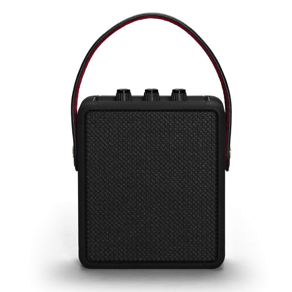 Marshall Stockwell Ii Portable Speaker - Silicone Exterior, Ipx4 Water-resistant | Multi-directional Sound, Custom Sound Controls, Multi-host Connectivity