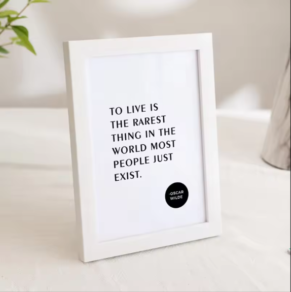 Top Seller Photo Frame Premium Table Photo Frame A4 / A3 Picture Frame Wall Wedding Photo Frame - Finishing: Carving