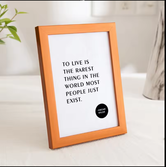 Top Seller Photo Frame Premium Table Photo Frame A4 / A3 Picture Frame Wall Wedding Photo Frame - Finishing: Carving