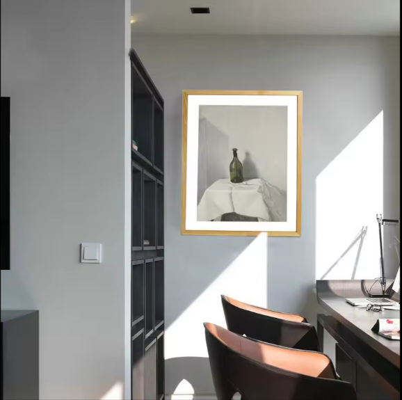 Photo Frame - Ps Synthetic Wood, 24mm Thickness, Rectangle Shape | Elegant Design, Durable & Lightweight, Customizable Options, High-end Finishing, Includes Hanger & Hangtag